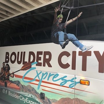 The Boulder City Express Bus Wrap