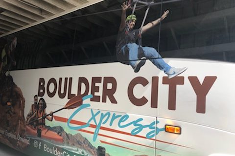 The Boulder City Express Bus Wrap