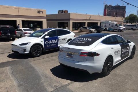 Change Real Estate Car Wrap