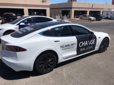 Change Real Estate Car Wrap