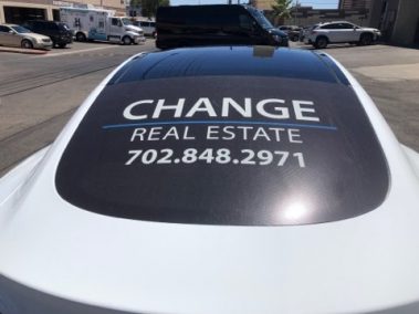 Change Real Estate Car Wrap